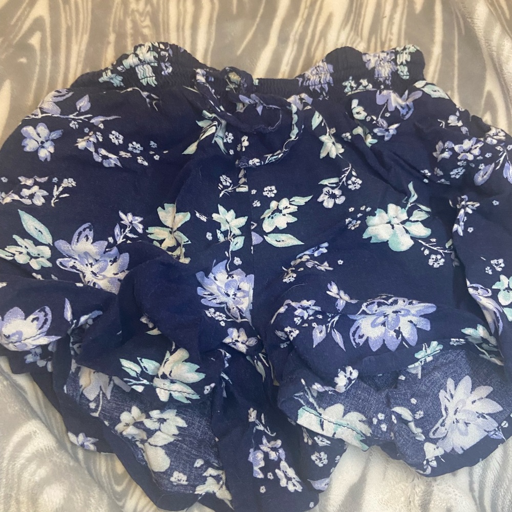 Justice floral shorts